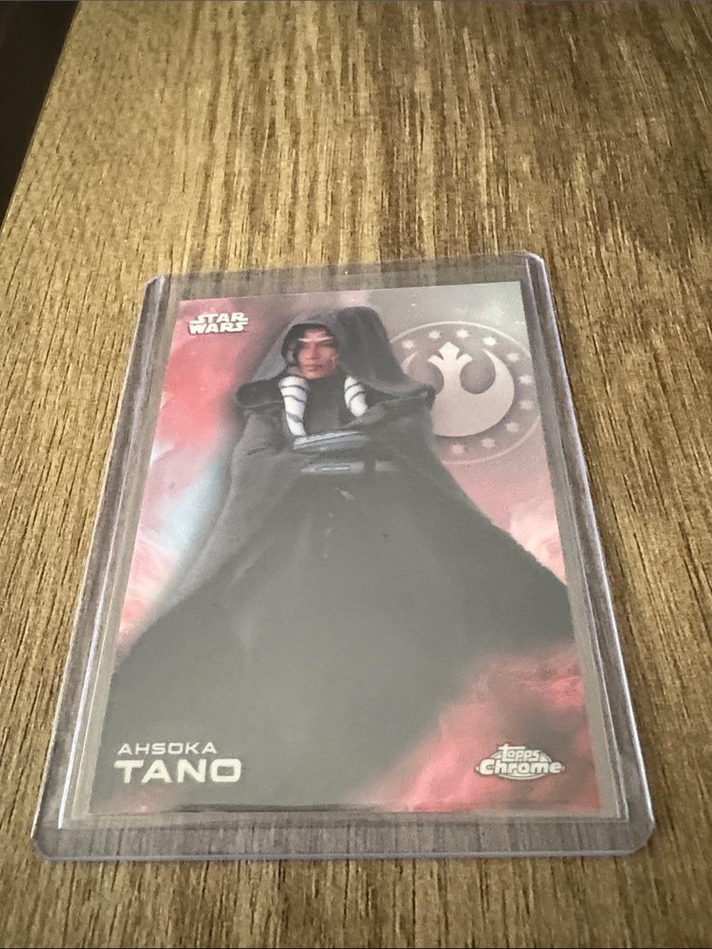 Topps Chrome Ahsoka Tano Card